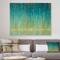 Designart - Rain Abstract Panel - Modern & Contemporary Premium Canvas Wall Art